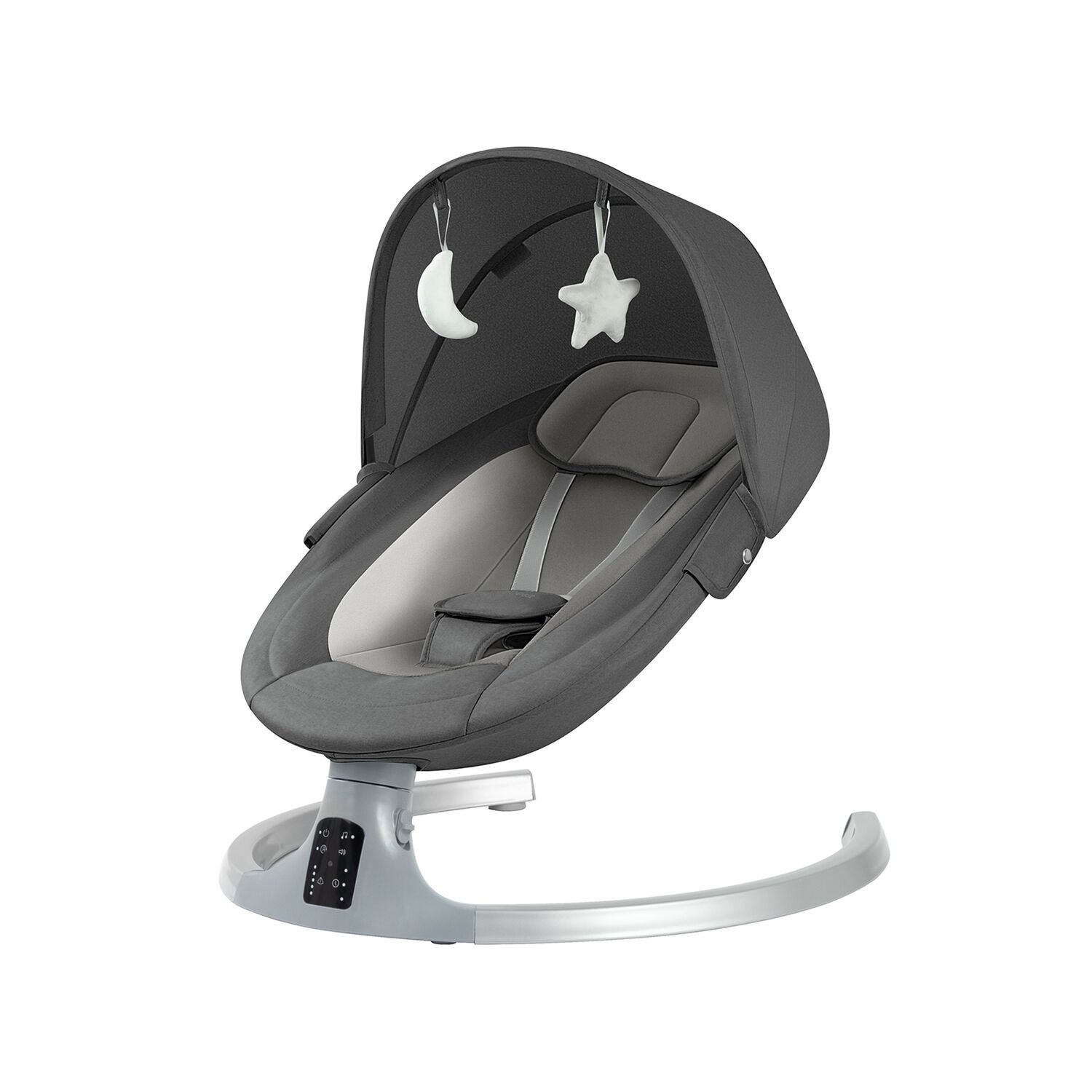 Silla Nido Bouncer Babyswing Smart Dark Gris image number 0.0
